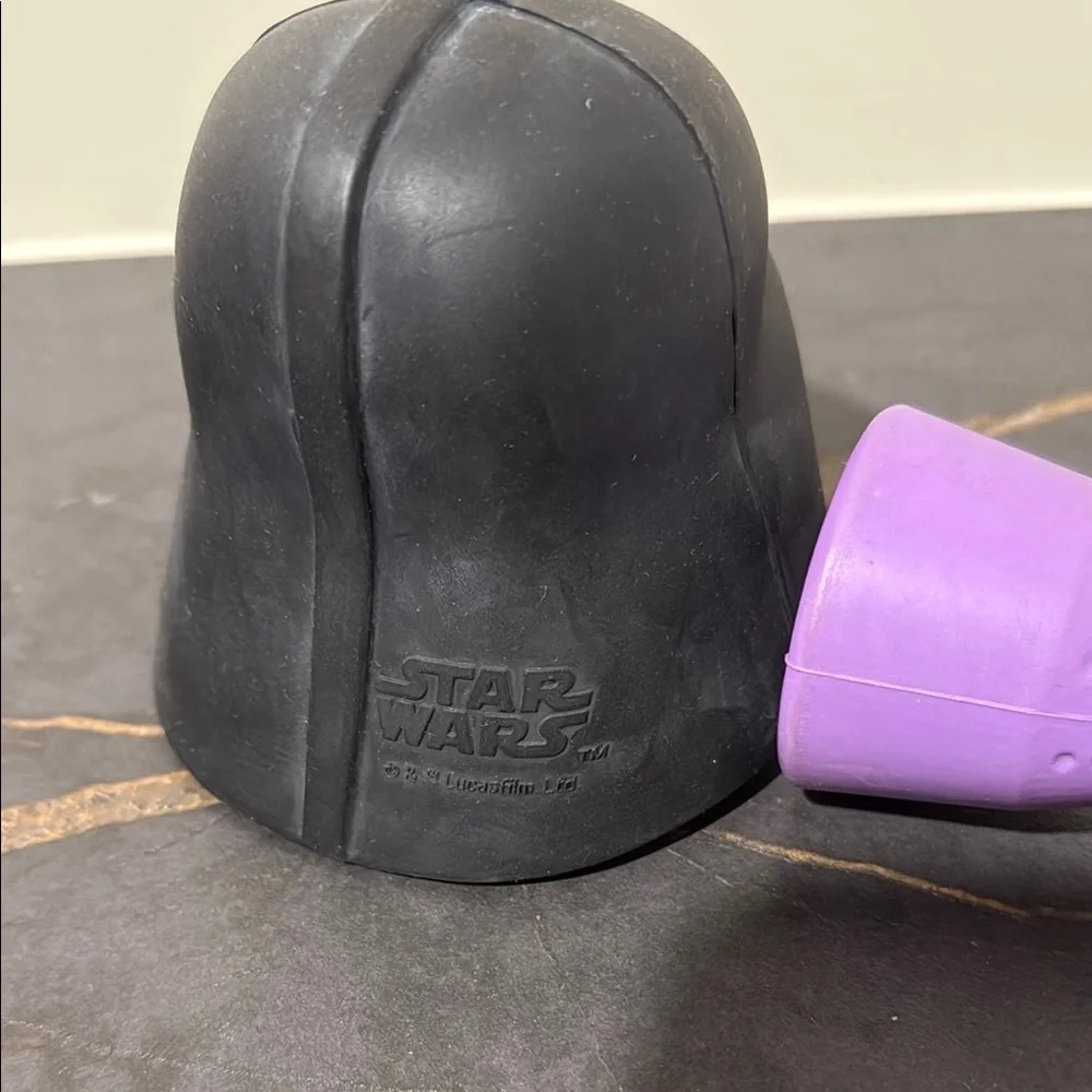 Black and Purple Dog Feeder Set